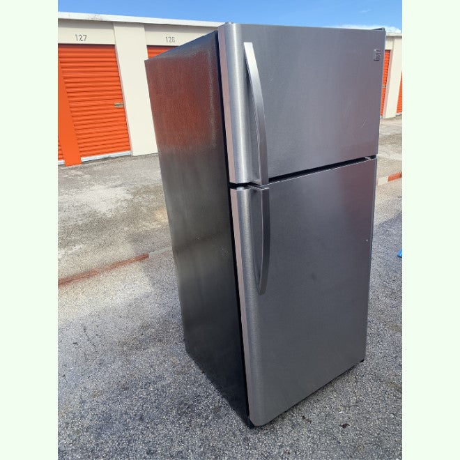 Kenmore Stainless Steel Top and Bottom Refrigerator Kenmore Stainless Steel Top and Bottom Refrigerator
